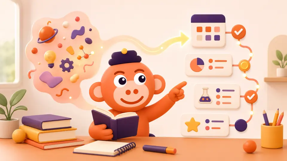 Illustration for How to Turn Any Topic Into a Study Plan