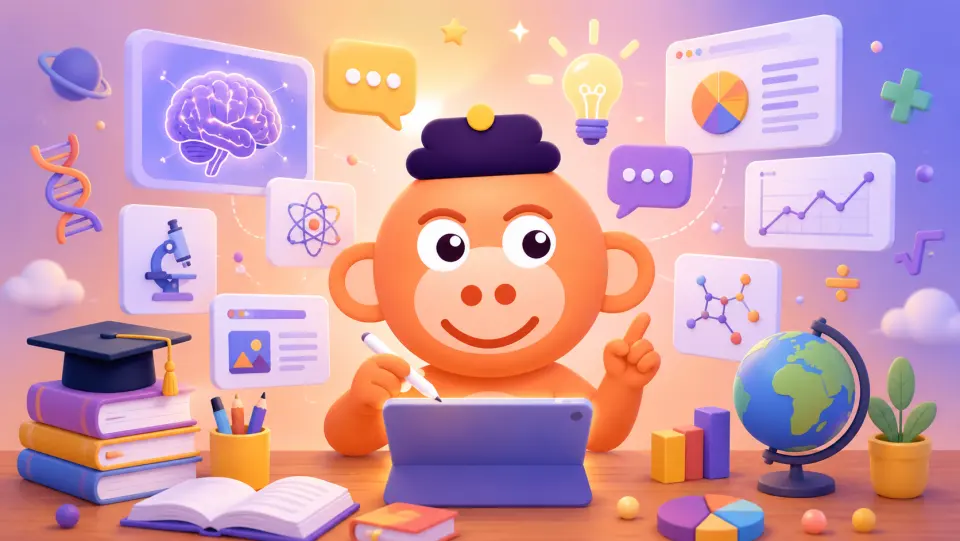 Illustration for What Is an AI Study Buddy?